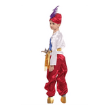 Aladdin Suit Hat Boy's Arabian Prince Costume (Large)