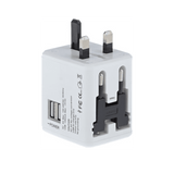 Universal Travel Adapter with UBS Port for Mobile Phones