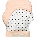 Munch Mitt Hearts -Pastel Pink