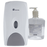 Wall Mounted Hand Sanitizer Dispenser with 500 ml Sanitizer Bottle - Silvinia