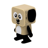Wireless Bluetooth Dancing Speaker Lovely Little Dog Robot Mini Dog Portable Speaker