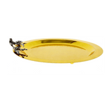 Liying Iron, Gold - Serving Tray 31cm diameter
