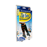 Zip Sox Compression Socks by BulbHead - Pair, L/XL  &  /S/M