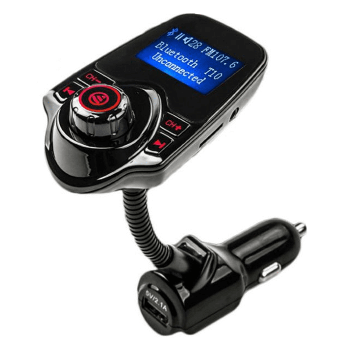 T10 Bluetooth Handsfree FM Transmitter Car Kit MP3 Music Player